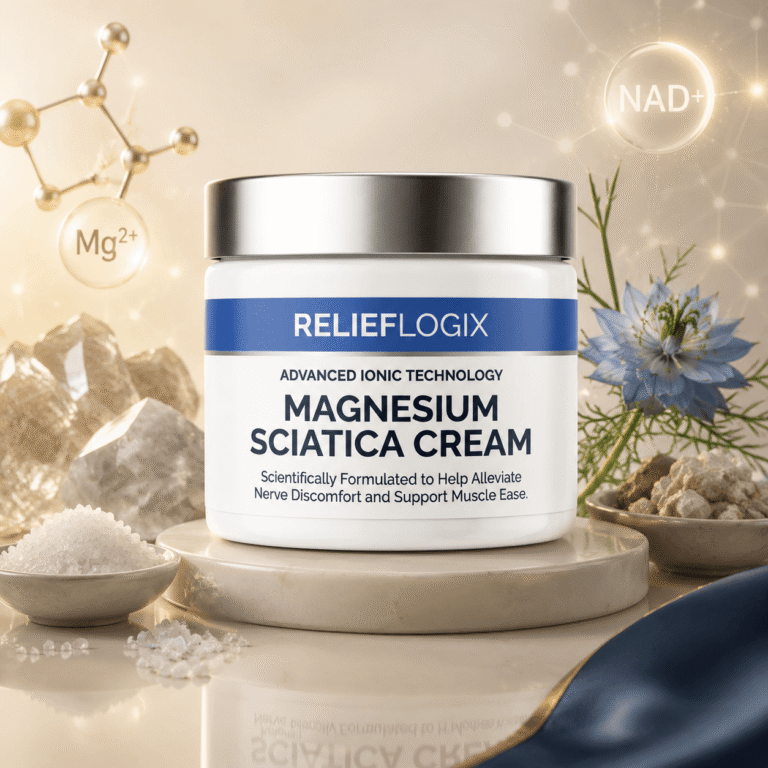 ReliefLogix Magnesium Sciatica Cream for daily self-care