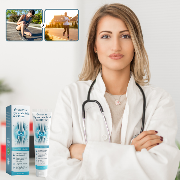 Flexivita® Hyaluronic Acid Joint Cream for daily body care