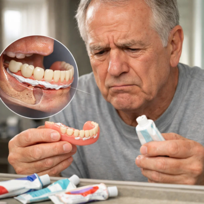 Affinera Thermoplastic Denture Adhesive in compact squeeze tube