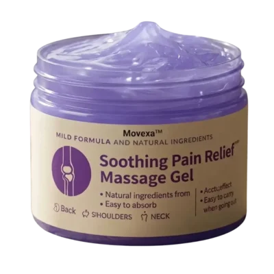 Movexa™ Soothing Massage Gel for back, shoulder, and neck massage