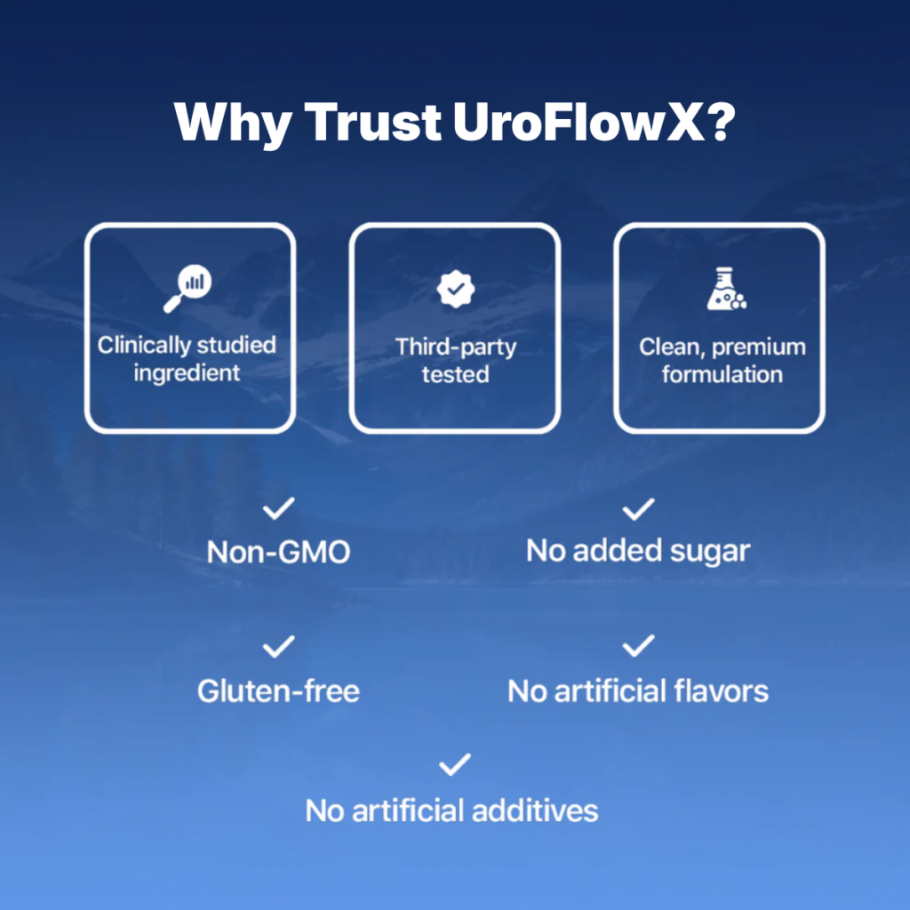 UroFlowX™ Bladder Control Formulated For Men with Pumpkin Seed Extract and Magnesium
