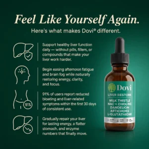 Dovi liquid liver support supplement