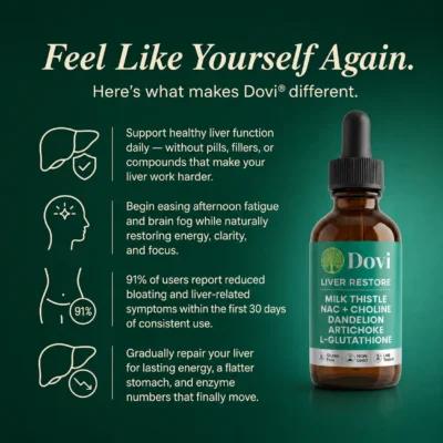 Dovi liquid liver support supplement