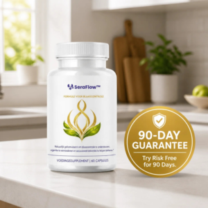 SeraFlow™ Bladder Control Formula with pumpkin seed, sodium hyaluronate, and cranberry