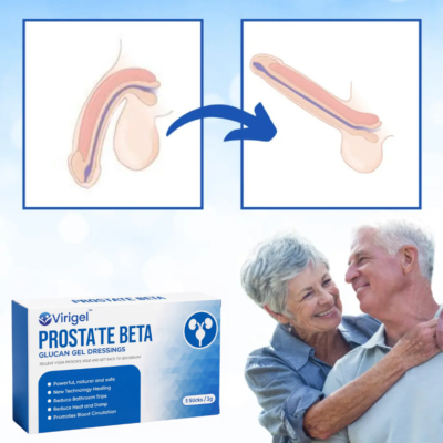 Virigel™ Prostate Beta Glucan Gel Dressings for external personal care