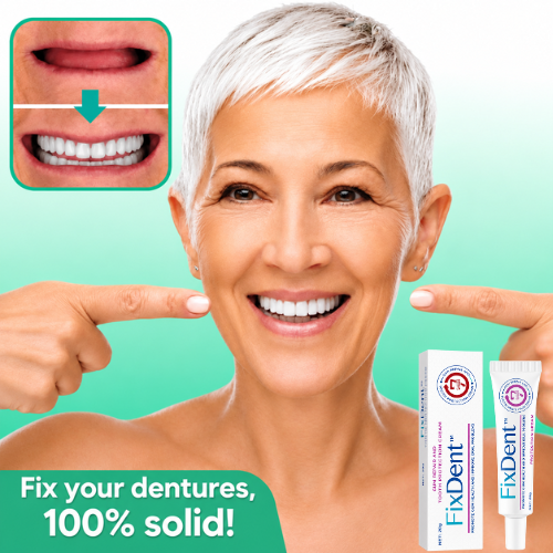 FixDent™ Gum Repair and Tooth Protection Cream for daily oral care