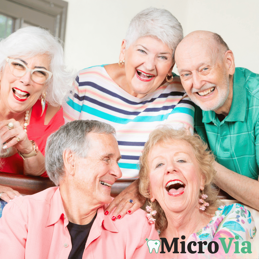 MicroVia™ thermoplastic denture adhesive gel