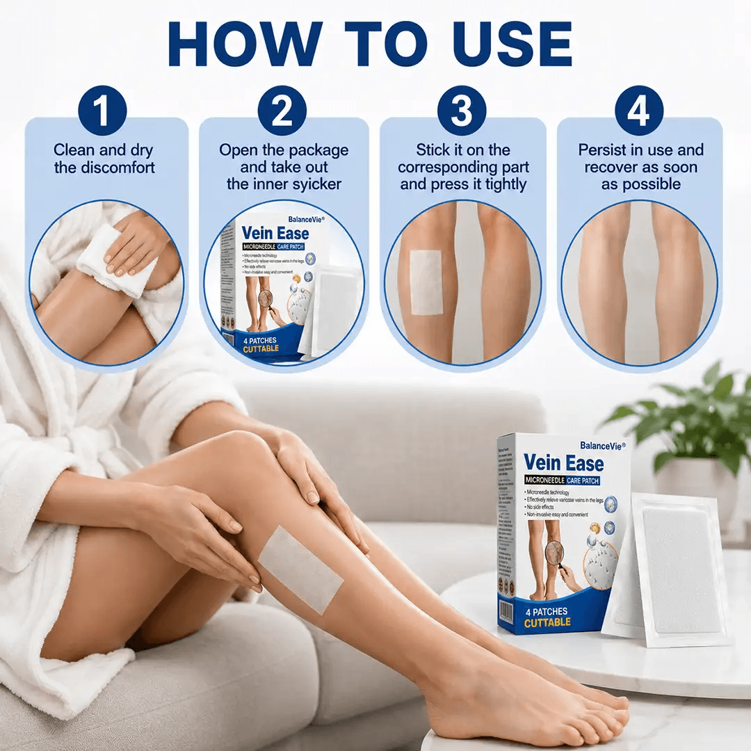 BalanceVie® VeinEase Microneedle Care Patch