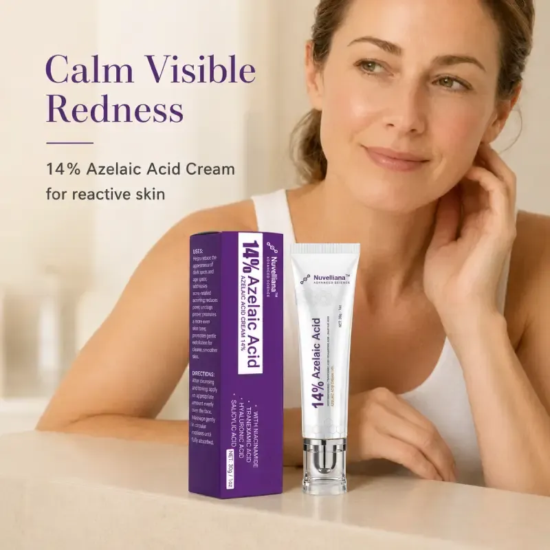 Nuvelliana™ 14% Azelaic Acid Cream for smoother-looking, even-toned skin