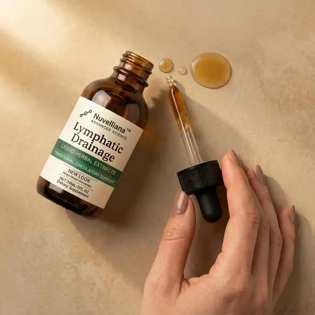 Nuvelliana™ Lymphatic Drainage Liquid Herbal Extracts with cleavers and red root