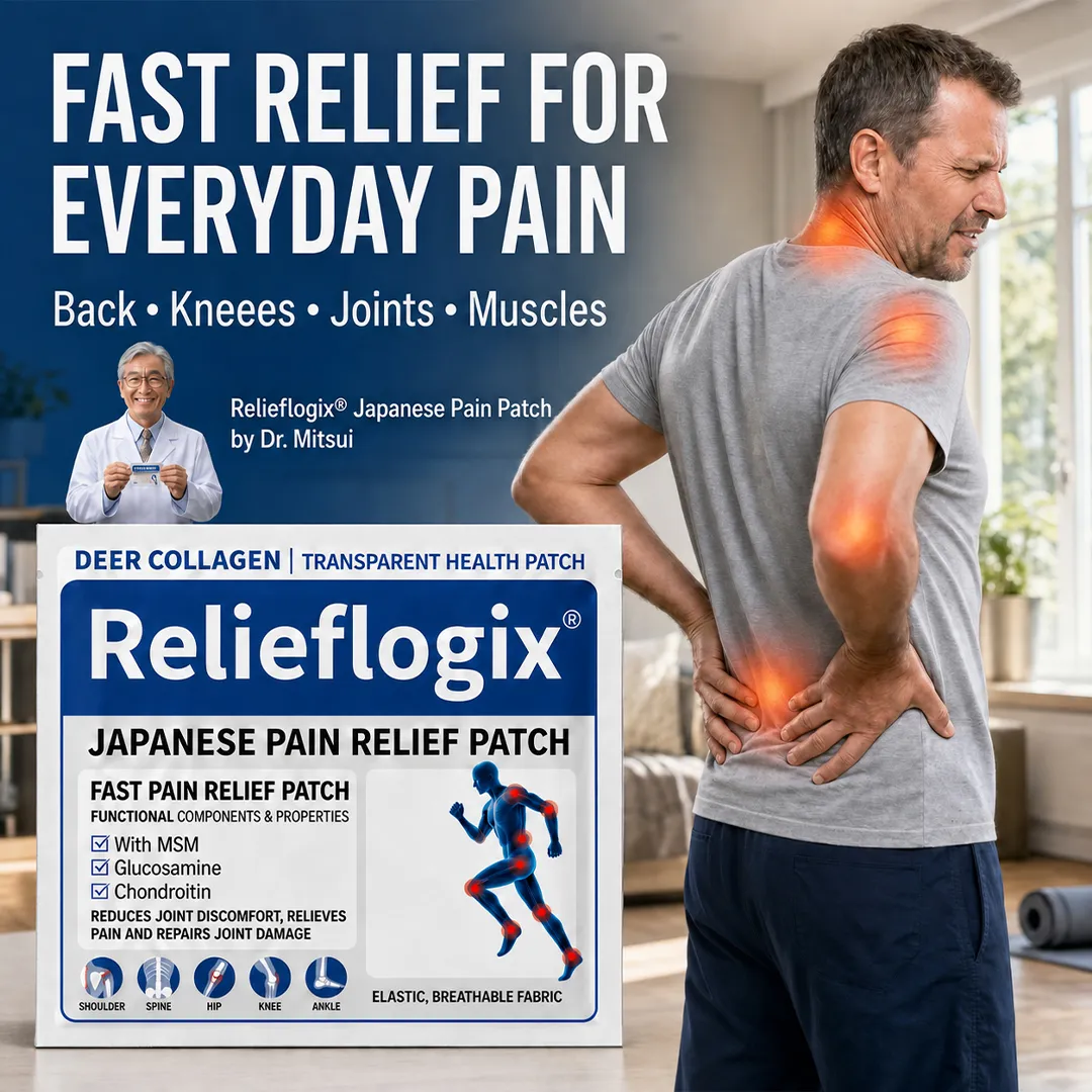 Relieflogix® Japanese Pain Patch by Dr. Mitsui