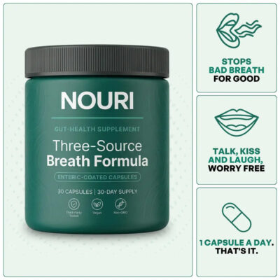 NOURI capsules with bromelain and papain
