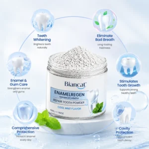 Biancat® mineral repair tooth powder