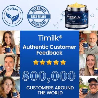 Timilk® lightweight fast-absorbing joint cream