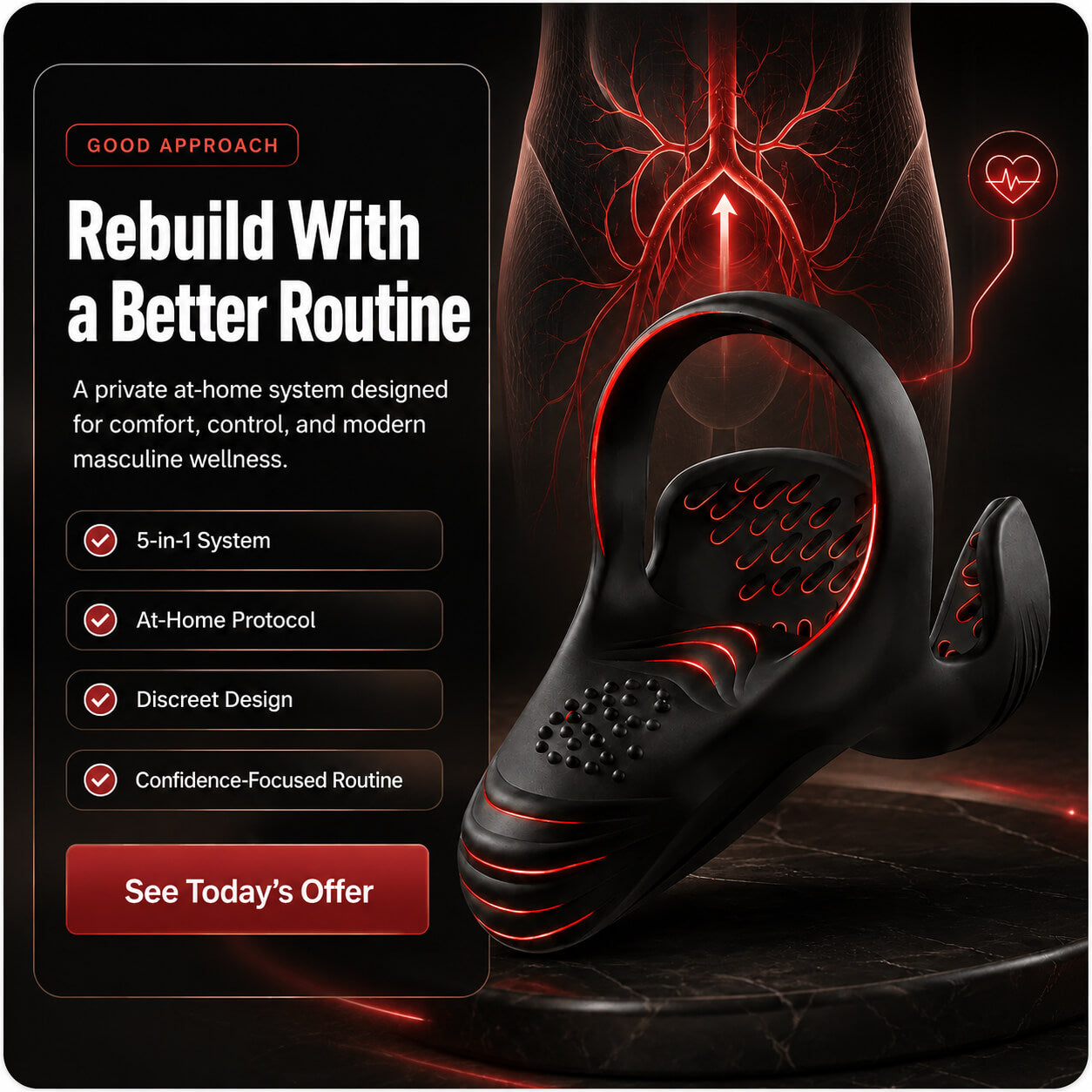 ÉnergieAlpha Vital Engine Pro with ten vibration modes