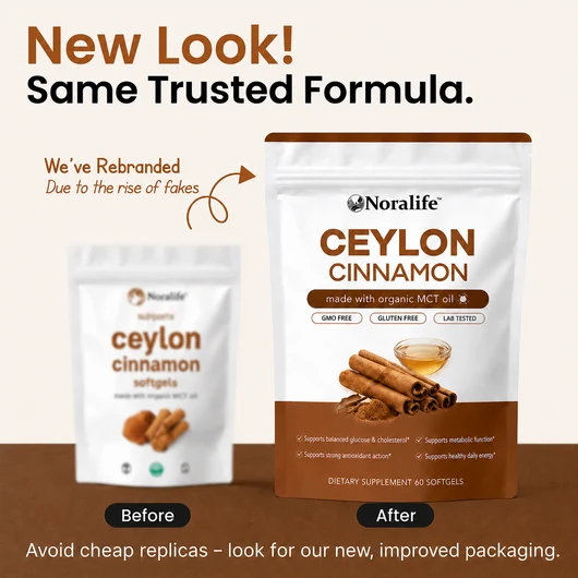 Noralife™ 7200mg Ceylon cinnamon softgels