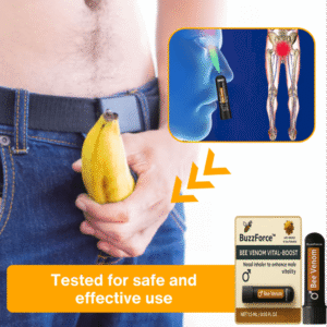 BuzzForce™ Bee Venom Vital-Boost Nasal Inhaler with Melittin and Saw Palmetto