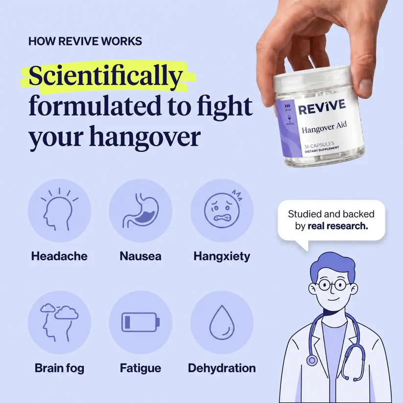 REVIVE capsule dietary supplement