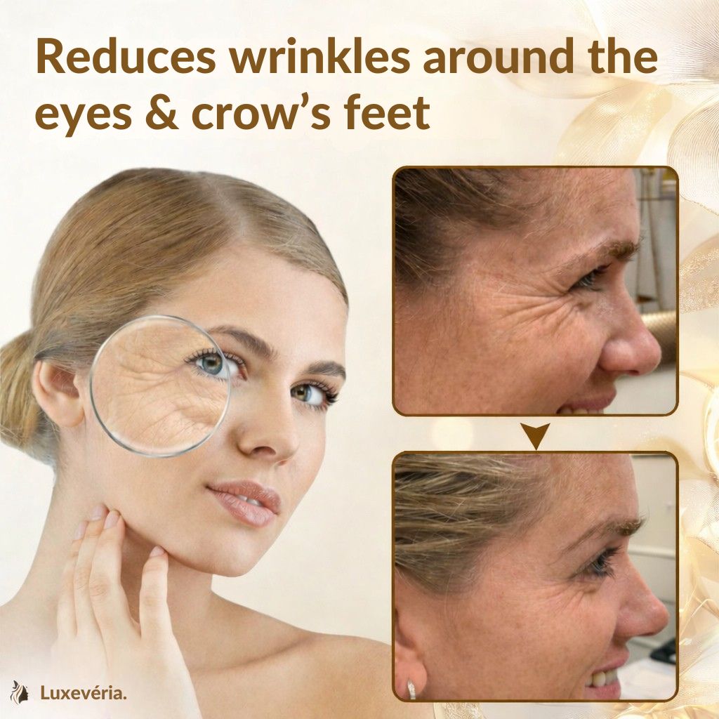 Luxevéria Anti-Aging Concentrated Serum for daily face and neck care