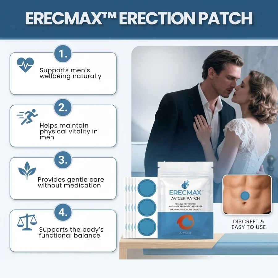 ErecMax™ Instant Erection Patches for topical adult male personal care