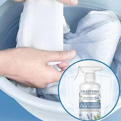 Celestvéra Laundry Spray All-In-One Powerful Stain Remover with non-ionic surfactants