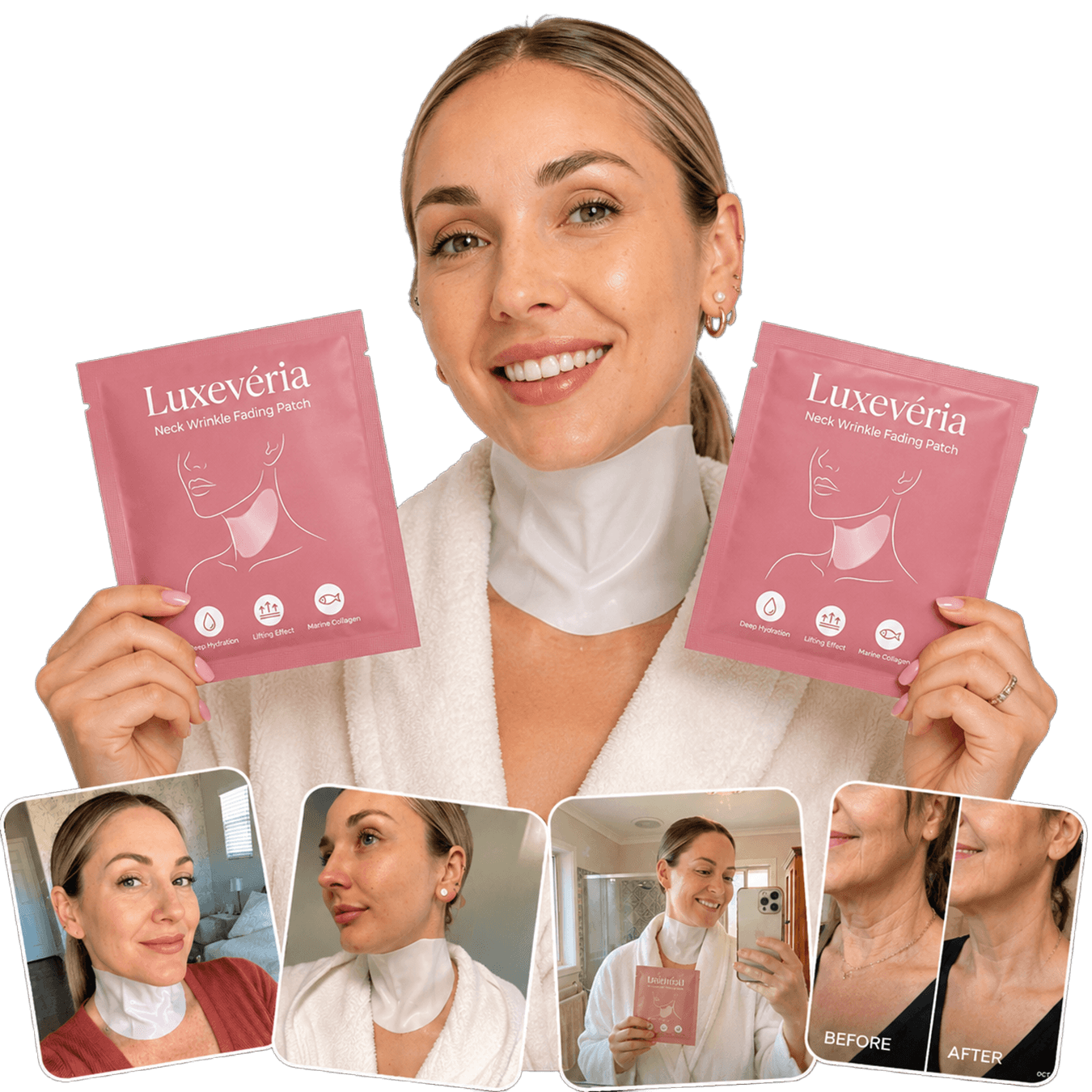 Luxevéria Neck Wrinkle Fading Patch