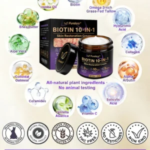 Purelora® biotin skin cream