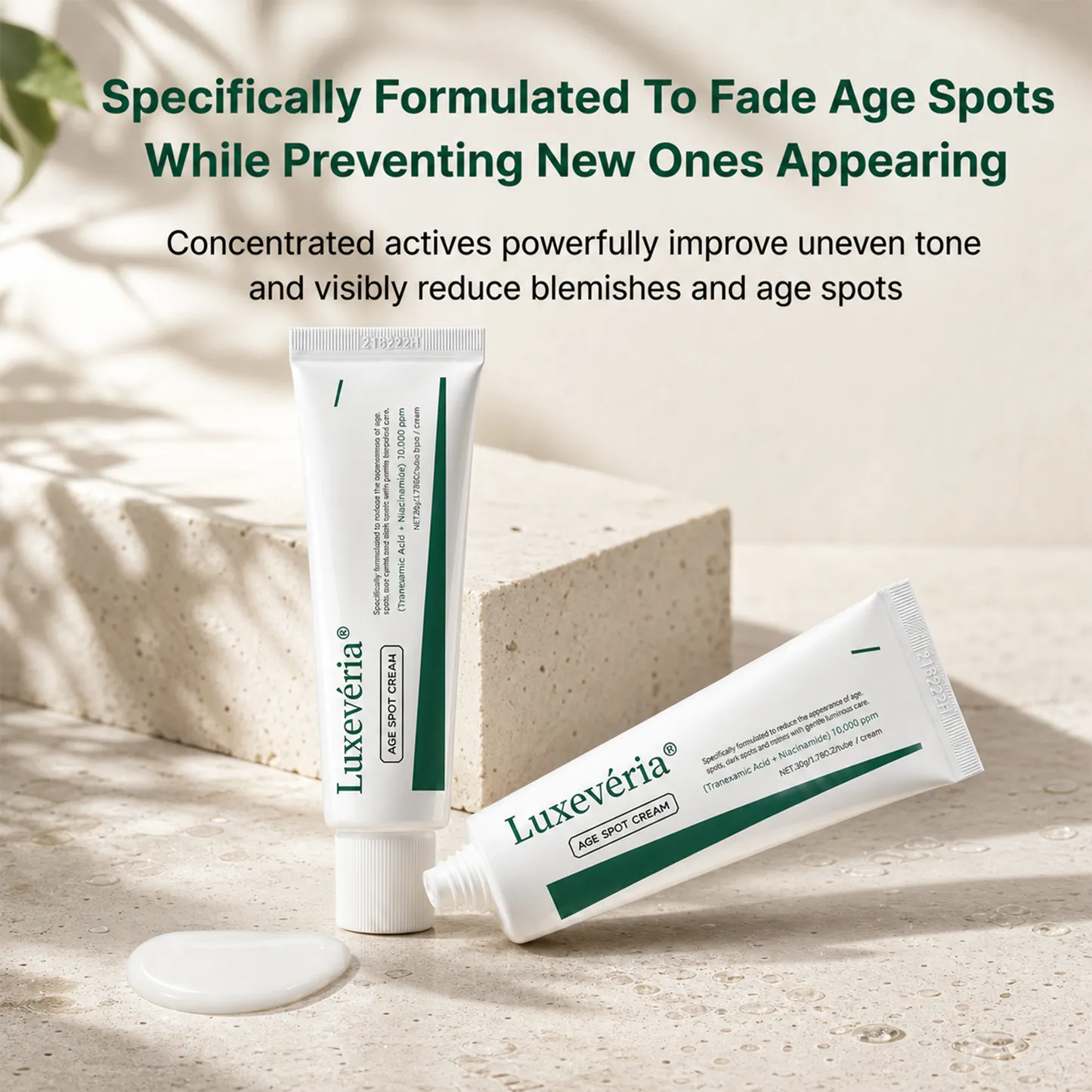 Luxevéria® brightening face and body cream