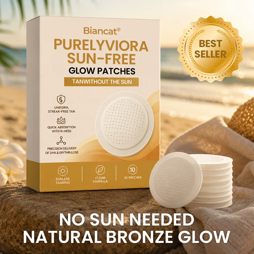 Biancat® PurelyViora Sun-Free Glow Patches for sunless tanning
