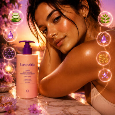 Luxevéria vegan self-tanning moisturizer