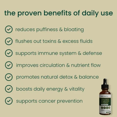 Organica Advanced Lymphatic Complex with 7-herb botanical blend