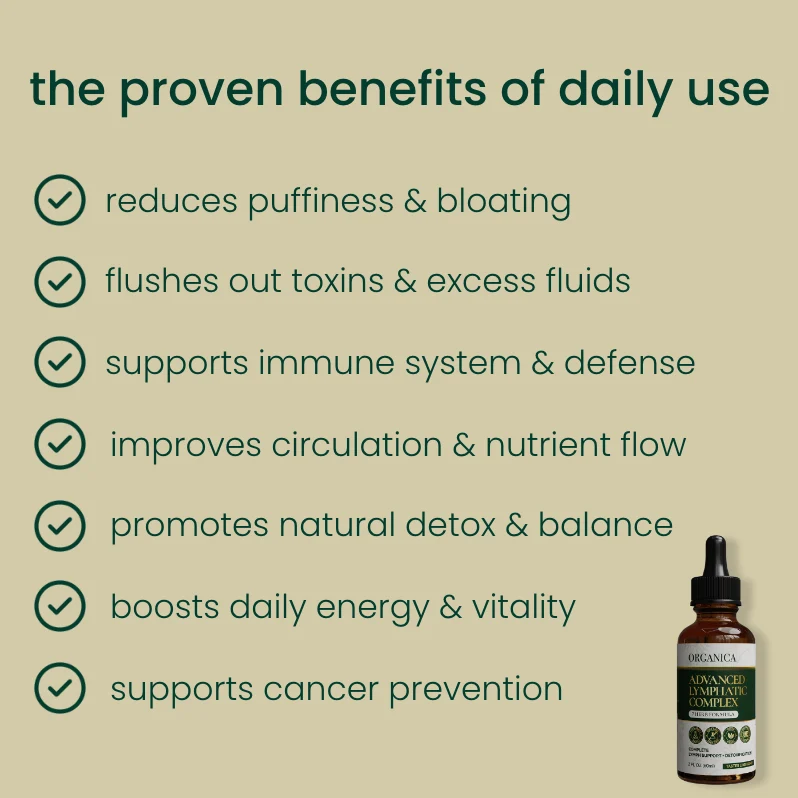 Organica Advanced Lymphatic Complex with 7-herb botanical blend