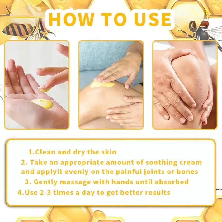 Relieflogix bee venom topical body care cream