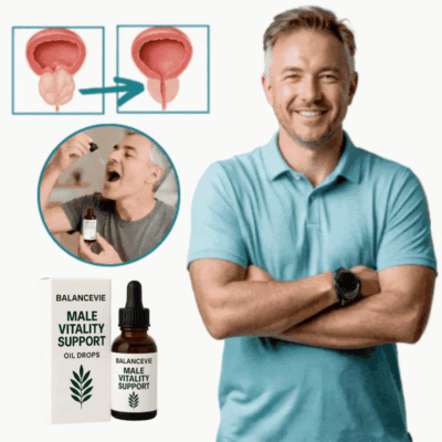 BALANCEVIE Male Vitality Support Oil Drops with botanical extract blend
