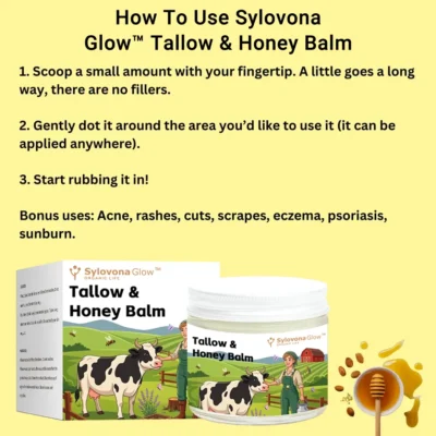 Sylovona Glow™ Tallow & Honey Balm