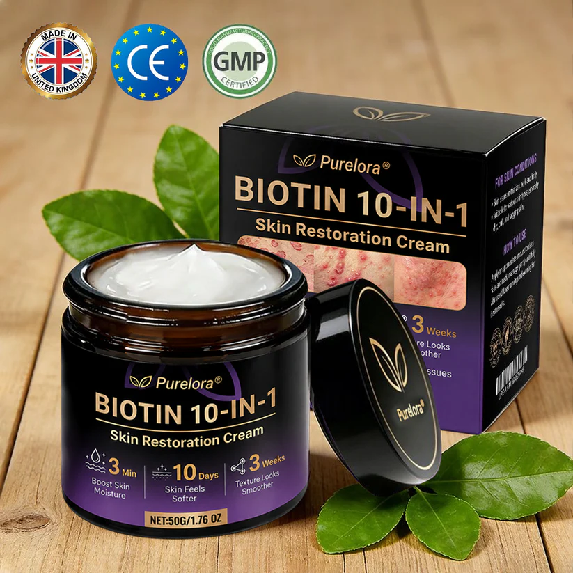 Purelora® Biotin 10-in-1 Skin Restoration Cream