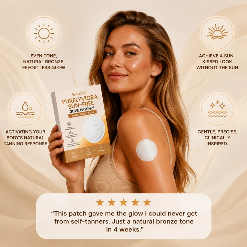 Biancat® PurelyViora Sun-Free Glow Patches with DHA and erythrulose