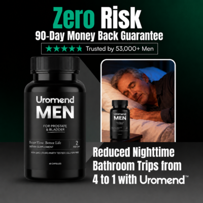 Uromend Men with stinging nettle root and turmeric