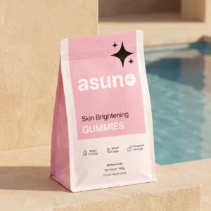 asuno+ Skin Brightening Gummies with Vitamin C and Glutathione