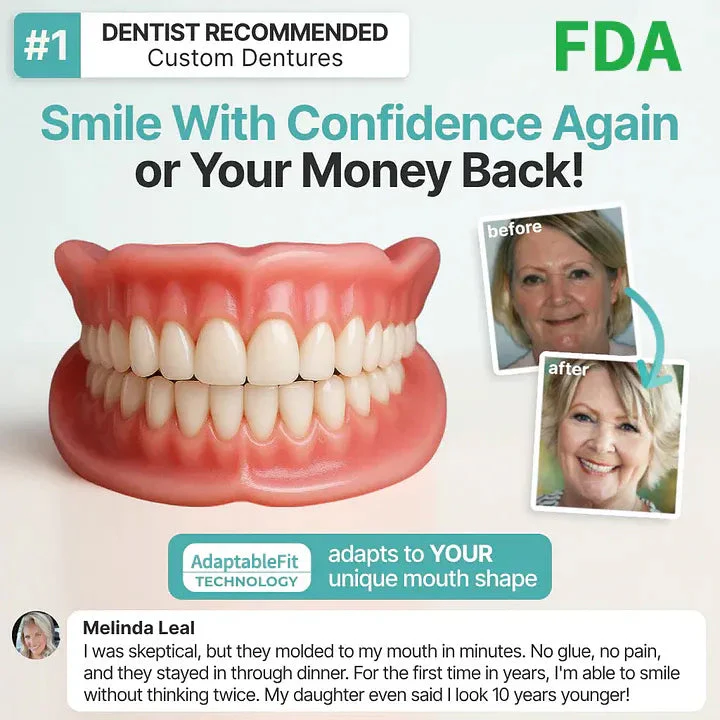 KLENIMORE cosmetic denture set