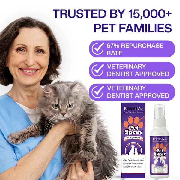 BalanceVie Zinc-Gluconate Pet Spray For Dogs & Cats