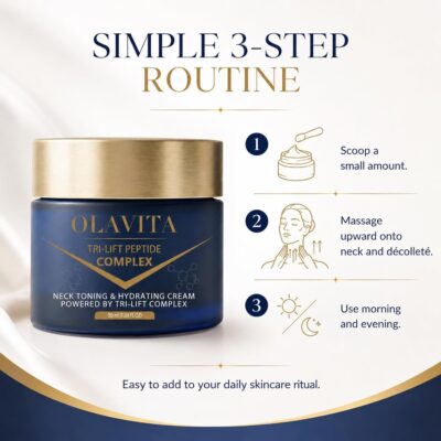 Olavita peptide face and neck cream