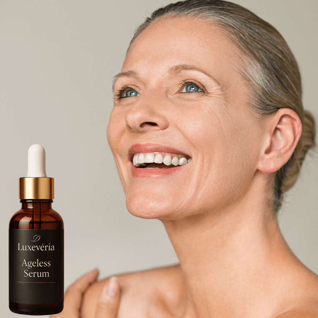Luxevéria Ageless Serum with glass dropper