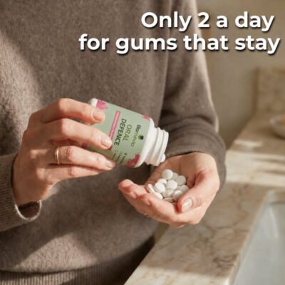 Biomevia™ strawberry-flavored oral care lozenges