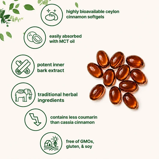 Noralife™ Ceylon Cinnamon Softgels