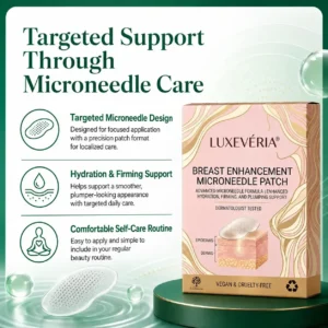 Luxevéria® breast microneedle patch