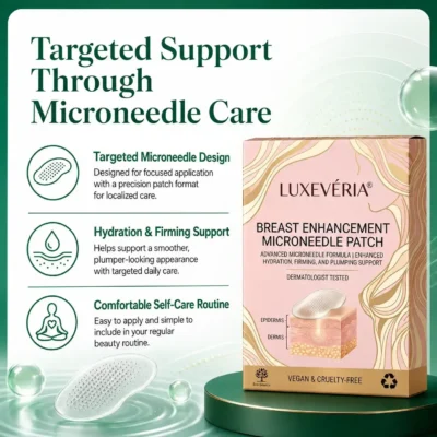 Luxevéria® breast microneedle patch