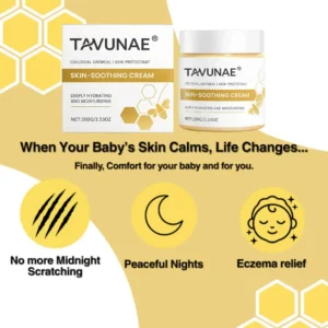 TAVUNAE® colloidal oatmeal skin protectant cream