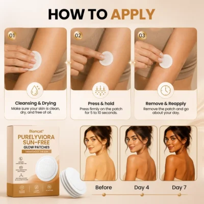 Biancat® PurelyViora Sun-Free Glow Patches