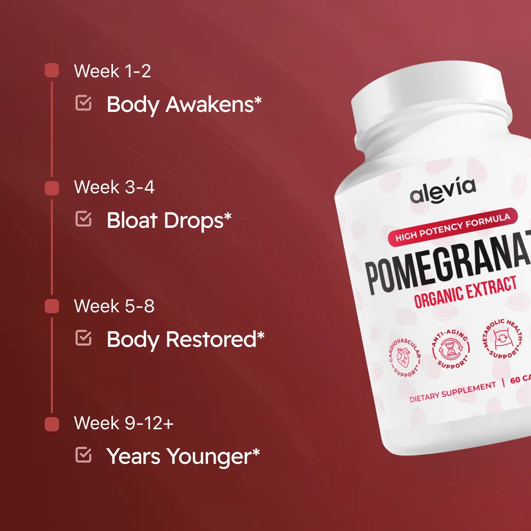 ALEVIA pomegranate extract capsules
